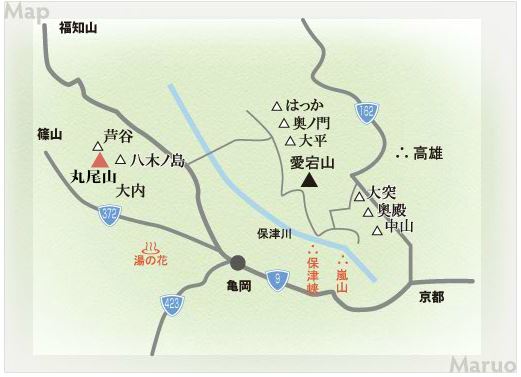 丸尾山地図